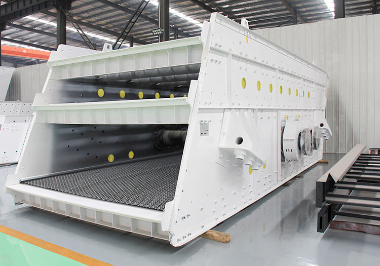 Circular vibrating screen