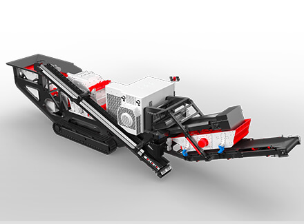 Crawler mobile impact crushing station 