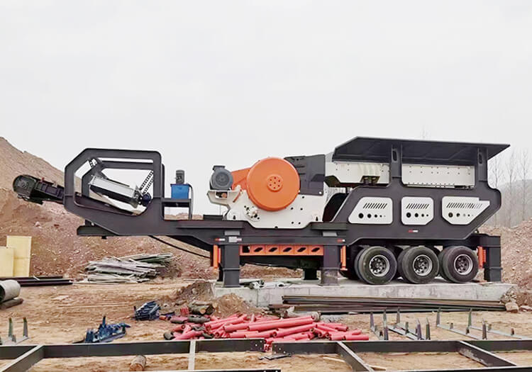 K-Series rough crushing mobile crushing plant