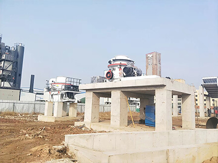 Jiangxi 800 tons per hour granite sand production line case