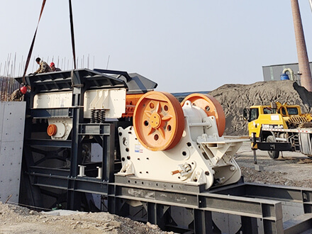 Case of 600 tons per hour basalt sand production line in Java, Indonesia