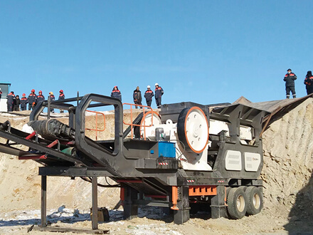 Shandong Province JiNan City 180 tons per hour construction waste recycling project