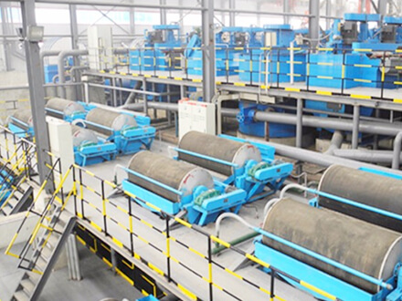 Case study of magnetic separation production line of Chifeng iron ore in Inner Mongolia